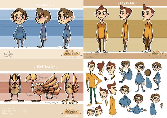 Toy Maker Character design