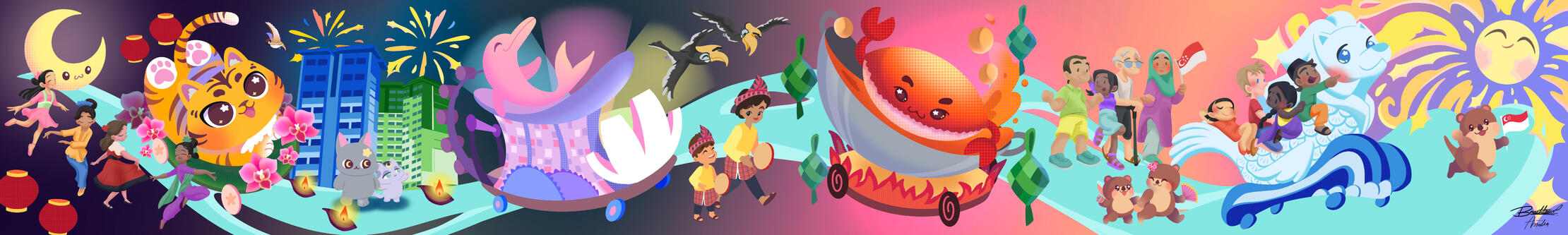 Chingay mural competition